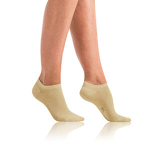 Krátké ponožky z bio bavlny GREEN ECOSMART IN-SHOE SOCKS - BELLINDA - béžová 39 - 42