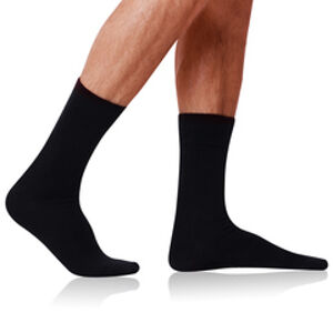 Pánské bavlněné ponožky COTTON MAXX MEN SOCKS - BELLINDA - černá 43 - 46
