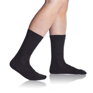 Zdravotní pánské ponožky FIT (HEALTHY) SOCKS - BELLINDA - šedý melír 39 - 42
