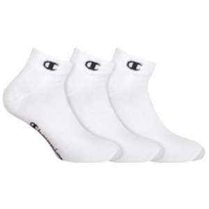 Sportovní kotníkové ponožky 3 páry CHAMPION ANKLE SOCKS LEGACY 3x - CHAMPION - bílá 39 - 42