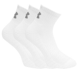3PACK ponožky Under Armour bílé (1346770 100) L