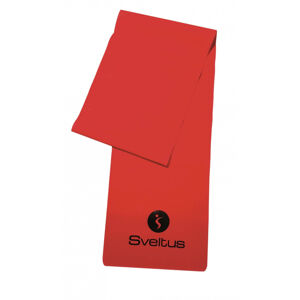 Cvičební pomůcky Latex Band - red - strong in colour box OSFA  - Sveltus