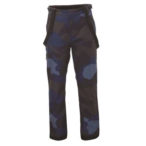 LINGBO - ECO pánské zateplené kalhoty s merinem - modrý - 2117 XXL