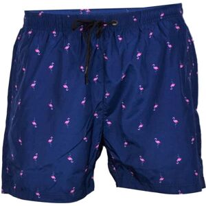 MARINE - dětské/pánské plážové šortky - Pink - 2117 XL