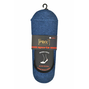 Pánské ponožky ťapky se silikonem PRO 10400 41-44 INDIGO indigo 41-44
