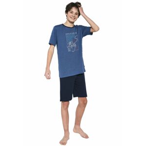 Chlapecké pyžamo 519/36 - CORNETTE džínová 176/M