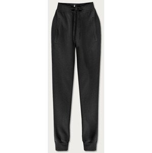 Černé teplákové kalhoty (CK01) Černá L (40)