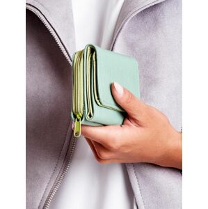 Dámská peněženka z eko-kůže PD0210 - FPrice mintová-zelená one size