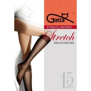 Dámské podkolenky Gatta Stretch A'2 bronzo / epizodahnědý Univerzální