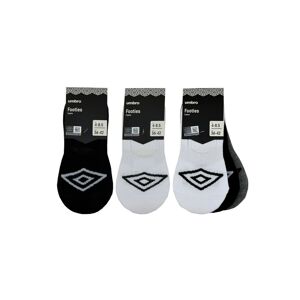 Dámské ponožky baleríny Umbro Umsu 0019/801 Footies A'3 Černá 36-42