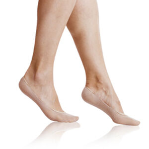 Dámské bavlněné ponožky vhodné do balerínek COTTON BALLERINAS - BELLINDA - amber 35 - 38