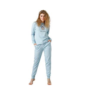 Dámské pyžamo TREIS 1073 SVĚTLÁ HRAS M