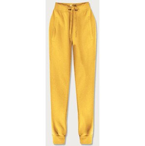 Žluté teplákové kalhoty (CK01-28) Žlutá XL (42)