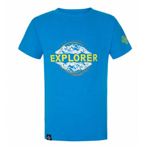 Chlapecké bavlněné tričko Salo-jb modré - Kilpi 134