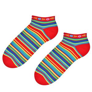 Dámské ponožky 116 Červená 35-37