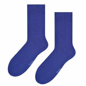 Hladké ponožky k obleku 056 GRANAT/GŁADKA 45-47