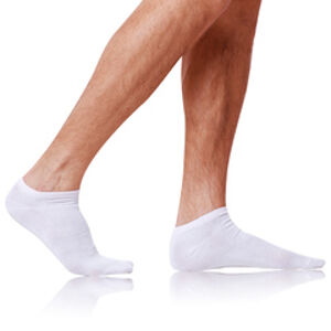 Krátké pánské ponožky IN-SHOE MEN SOCKS - BELLINDA - bílá 39 - 42