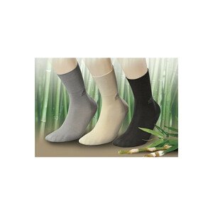 Zdravotní ponožky JJW Deo Med/Bamboo tmavě šedá
