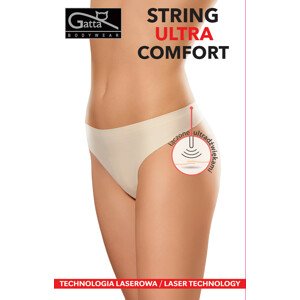 Dámské kalhotky string Gatta 41589 Ultra Comfort bílá L