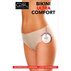 Dámské kalhotky Gatta 41591 Bikini Ultra Comfort béžová/odstín béžové M