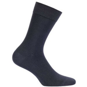 Pánské hladké ponožky PERFECT MAN tmavě šedá 48/50
