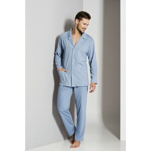 Pánské pyžamo Regina 265 dl/r M-XL '18 námořnická modrá L