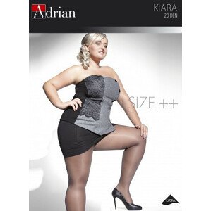 Dámské punčochové kalhoty Adrian Kiara Size++ 20 den 7-8XL odstín béžové 8-4XL