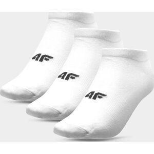 Dámské ponožky 4F SOD302A Bílé Bílá 35-38