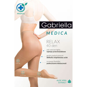 Punčochové kalhoty Gabriella Medica Relax 40 DEN Code 111 Béžový 4-l