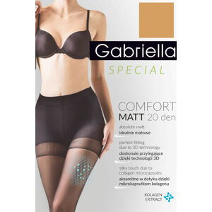 Punčochové kalhoty Gabriella Comfort Matt 20 Den code 479 CITRONOVÝ BALZÁM 5-xl