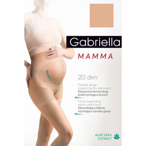 Těhotenské punčochové kalhoty Gabriella Medica Mamma 20 Code 108 CITRONOVÝ BALZÁM 4-l