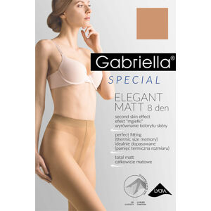 Dámské punčochové kalhoty Gabriella Elegant Matt 8 Den code 627 Béžový 4-l