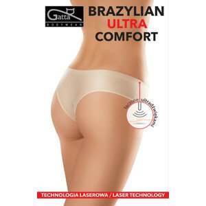 Dámské kalhotky Brazilky Ultra Comfort - Gatta bílá S