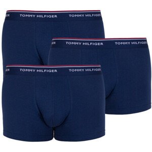 3PACK pánské boxerky Tommy Hilfiger tmavě modré (1U87903842 409) S