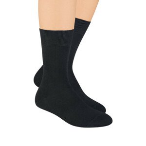 Zdravotní ponožky Steven 055 Černá 41-43