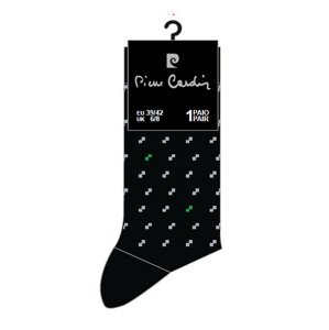 Pánské ponožky Pierre Cardin SX-2002 Man Socks černá 39-42