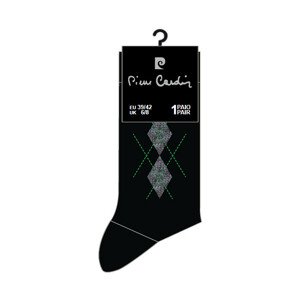 Pánské ponožky Pierre Cardin SX-2004 Man Socks černá 39-42