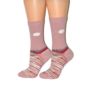 Dámské ponožky PRO Women Socks 25616 šedá melanž 36-40