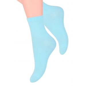 Dámské ponožky 037 light blue - Steven světle modrá 35/37