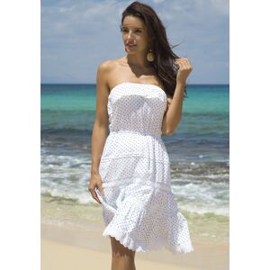 Dámské plážové šaty Ysabelmora 85502 L Bílá
