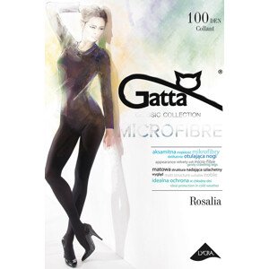 Punčochové kalhoty Gatta Rosalia 100 Nero 5-xl