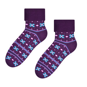 Dámské ponožky FROTTE 053 FIOLETOWY 35-37