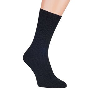 Ponožky - jehněčí vlna 53258 Černá 39-41