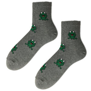 Pánské vzorované ponožky GRANATOWY 41-43