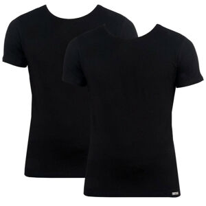 2PACK pánské tričko Styx černé (TR960) XL