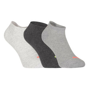 3PACK ponožky Puma šedé (261080001 017) 43-46