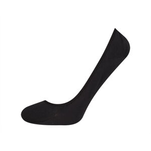Ponožky SOXO se silikonem do balerín - černé BLACK\RED 35–40