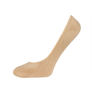 Ponožky SOXO se silikonem do balerín - béžové BEŻOWY 35–40