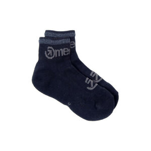 3PACK ponožky Meatfly černé (Middle Black) M