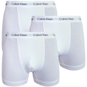 3PACK pánské boxerky Calvin Klein bílé (U2662G-100) XL